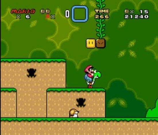 Picture of Super Mario World - Super Nintendo SNES - Authentic Cartridge - Good Condition