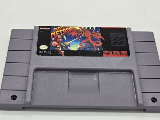 Picture of Super Metroid - Super Nintendo SNES - Authentic Cartridge - Good Condition (WYSIWYG)
