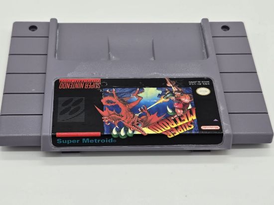 Picture of Super Metroid - Super Nintendo SNES - Authentic Cartridge - Good Condition (WYSIWYG)