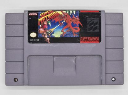Picture of Super Metroid - Super Nintendo SNES - Authentic Cartridge - Good Condition (WYSIWYG)