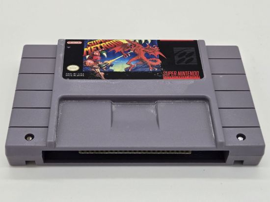 Picture of Super Metroid - Super Nintendo SNES - Authentic Cartridge - Good Condition (WYSIWYG)