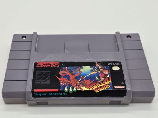 Picture of Super Metroid - Super Nintendo SNES - Authentic Cartridge - Good Condition (WYSIWYG)